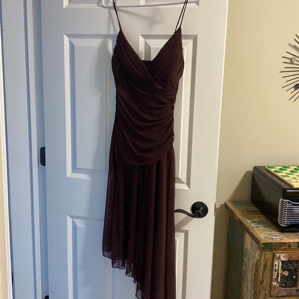 Sequence Dress, brown never worn   Size medium